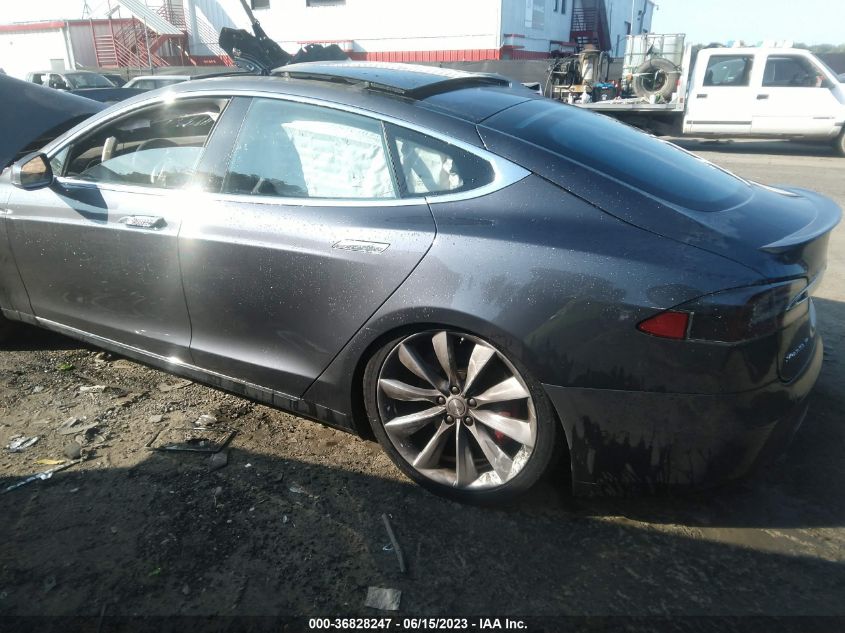 2014 TESLA MODEL S P85D - 5YJSA1H21EFP64840