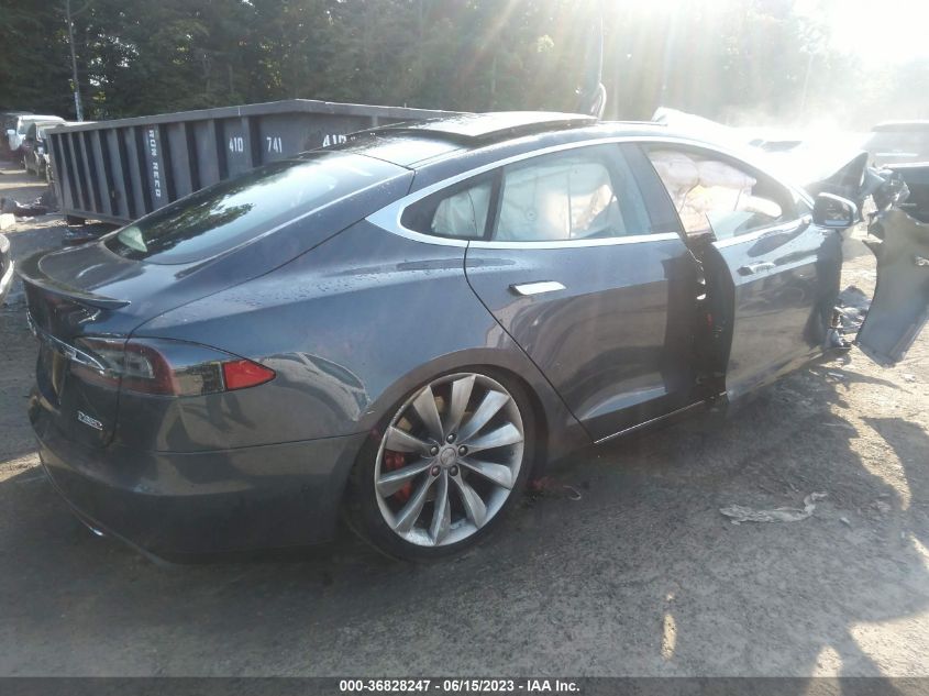 2014 TESLA MODEL S P85D - 5YJSA1H21EFP64840