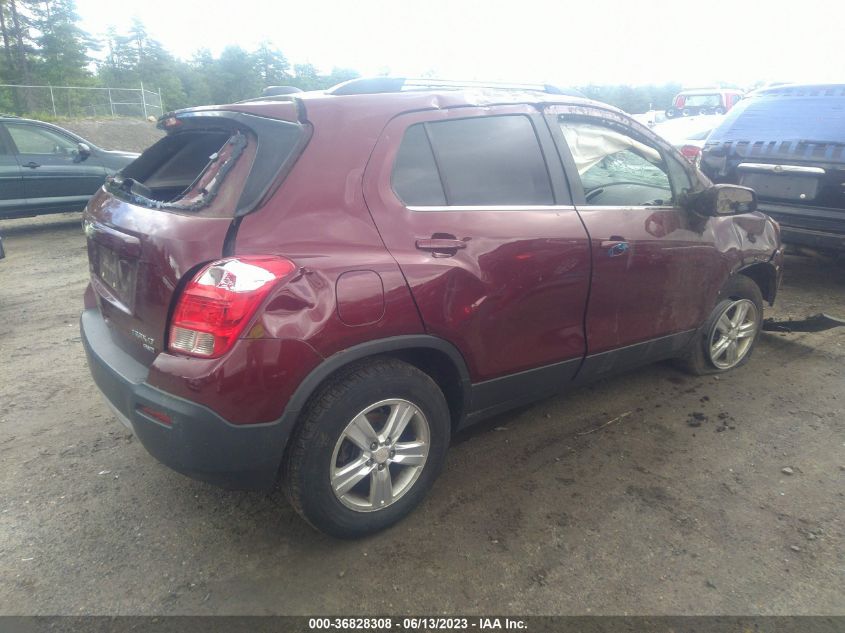 2016 CHEVROLET TRAX LT - 3GNCJPSB5GL117496
