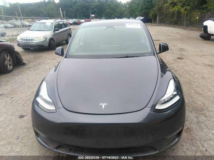 2021 TESLA MODEL Y LONG RANGE - 5YJYGDEE8MF124762