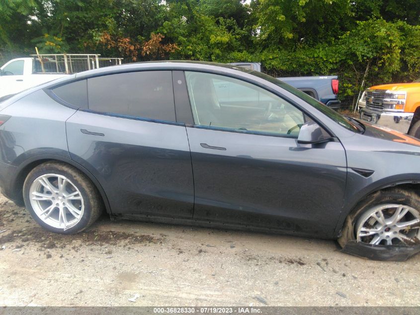 2021 TESLA MODEL Y LONG RANGE - 5YJYGDEE8MF124762