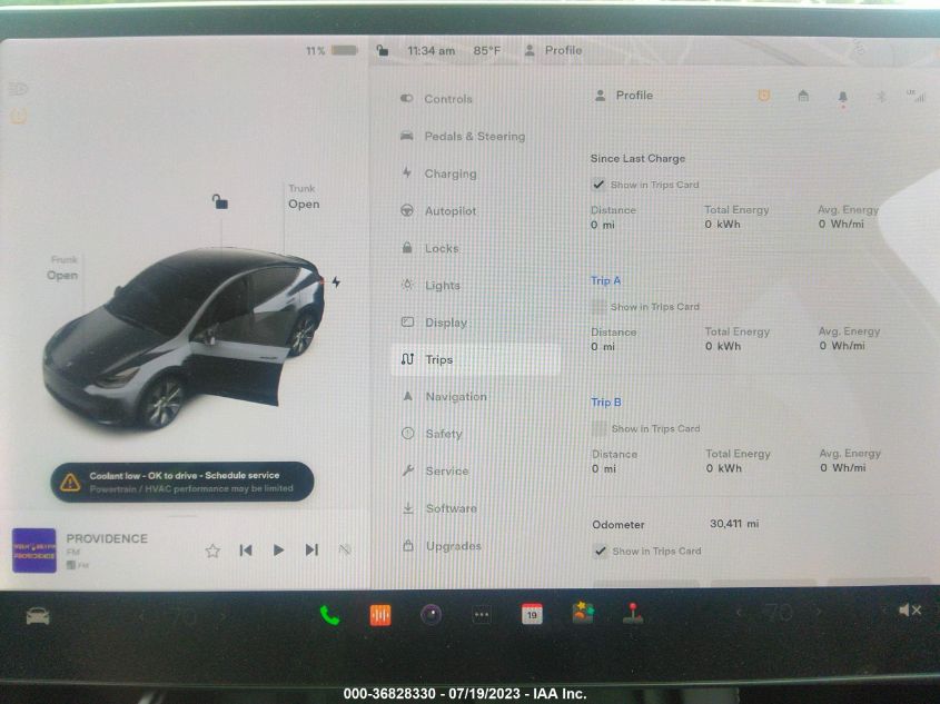 2021 TESLA MODEL Y LONG RANGE - 5YJYGDEE8MF124762