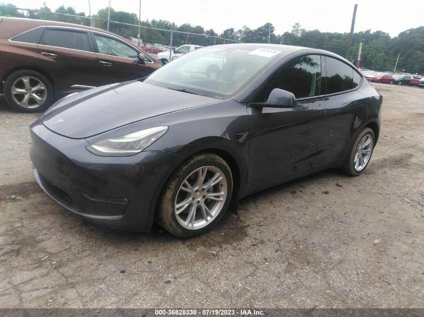2021 TESLA MODEL Y LONG RANGE - 5YJYGDEE8MF124762