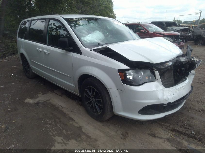 2015 DODGE GRAND CARAVAN SE - 2C4RDGBGXFR542638