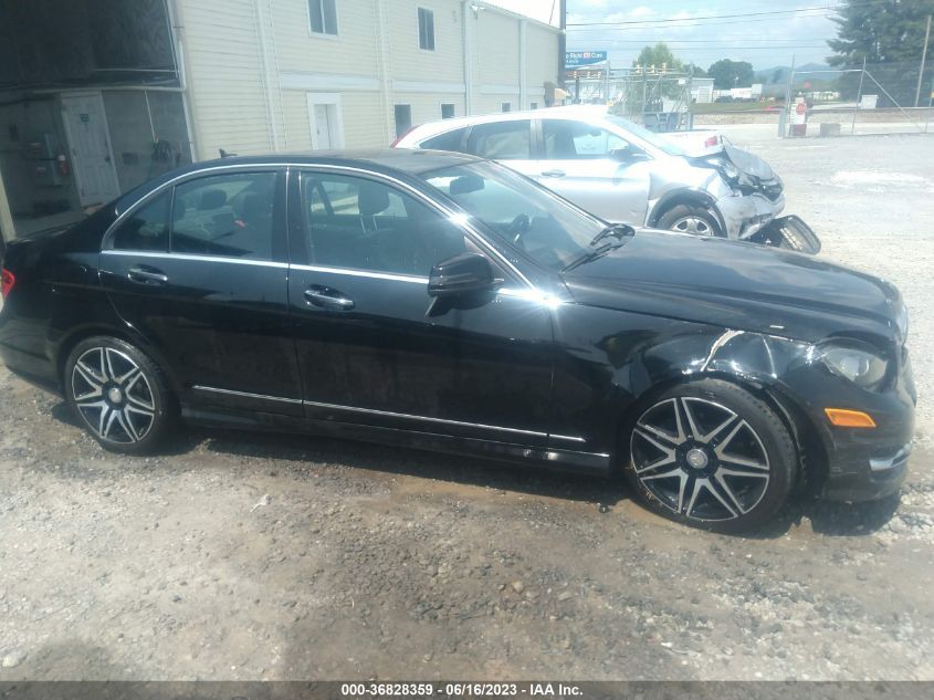 2013 MERCEDES-BENZ C-CLASS C 250 - WDDGF4HB5DA840033