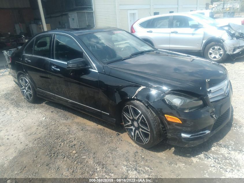 2013 MERCEDES-BENZ C-CLASS C 250 - WDDGF4HB5DA840033