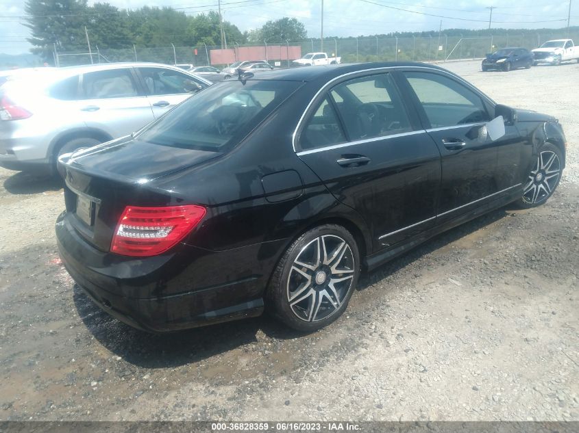2013 MERCEDES-BENZ C-CLASS C 250 - WDDGF4HB5DA840033