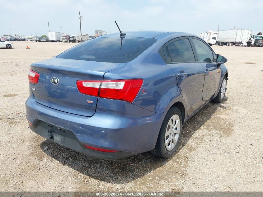 2016 KIA RIO LX - KNADM4A32G6596867