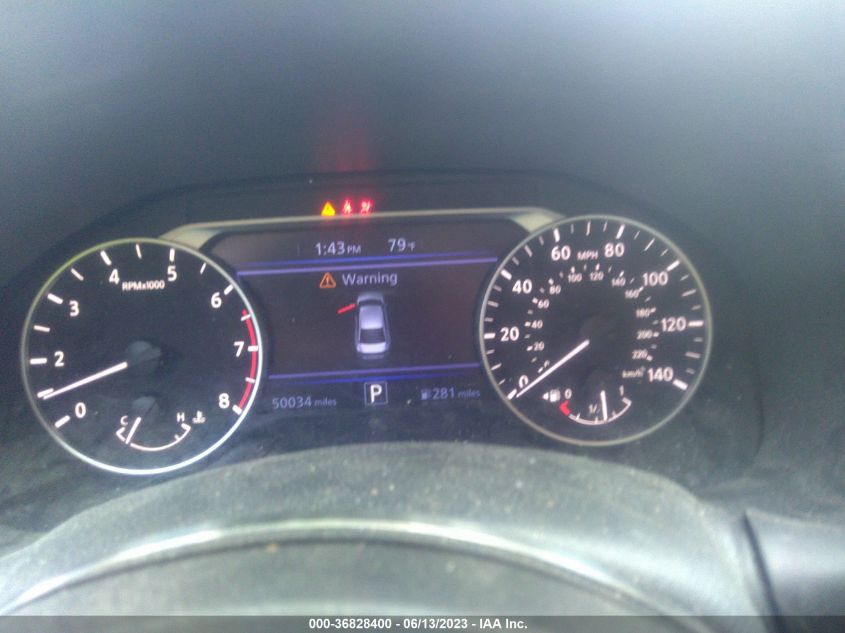 2019 NISSAN ALTIMA 2.5 SR - 1N4BL4CW1KN320706