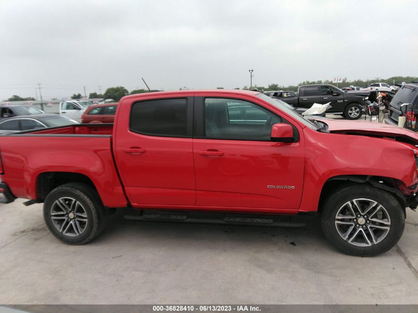 2020 CHEVROLET COLORADO 2WD WORK TRUCK - 1GCGSBEA2L1102792