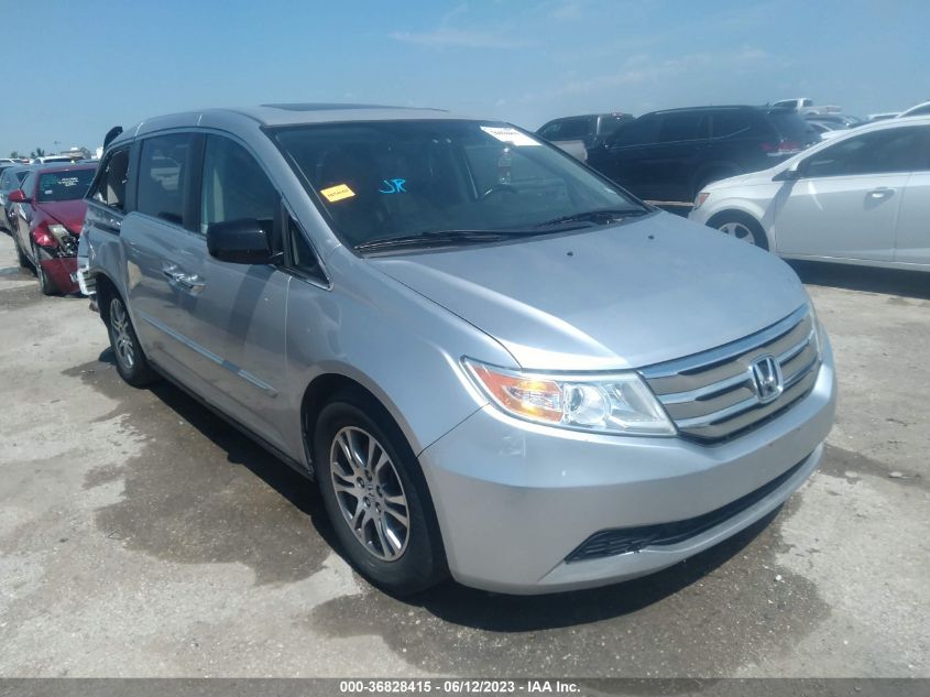 2013 HONDA ODYSSEY EX-L - 5FNRL5H63DB001705