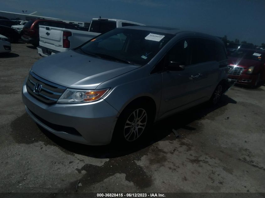 2013 HONDA ODYSSEY EX-L - 5FNRL5H63DB001705