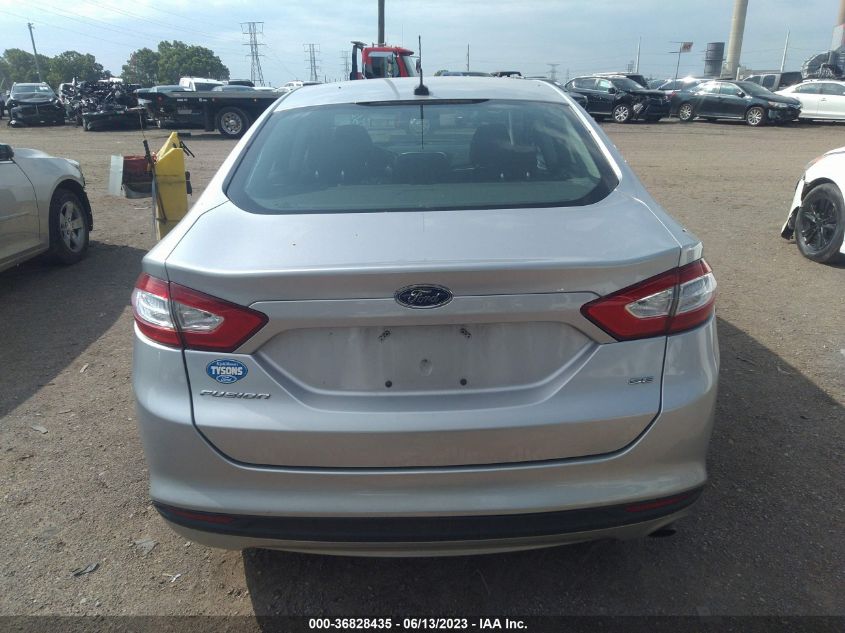 2013 FORD FUSION SE - 3FA6P0H78DR304700