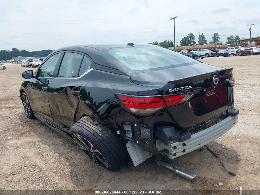 2022 NISSAN SENTRA SR - 3N1AB8DVXNY282859