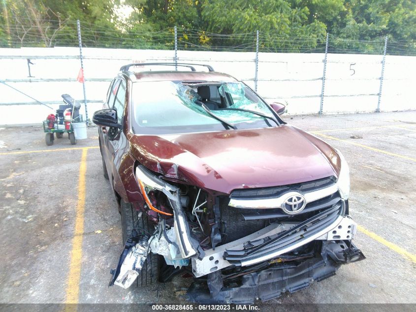 2015 TOYOTA HIGHLANDER XLE - 5TDJKRFH8FS156826