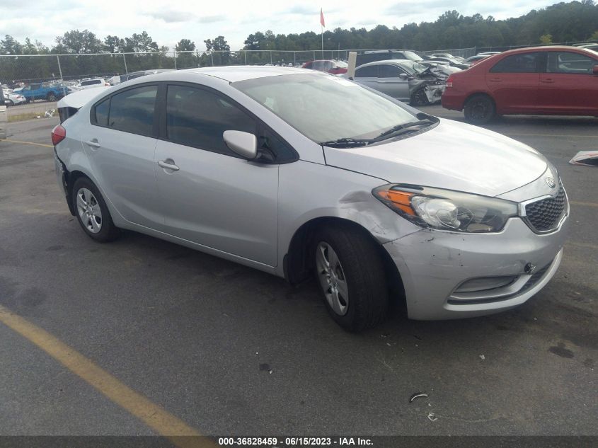 2015 KIA FORTE LX - KNAFK4A6XF5432635