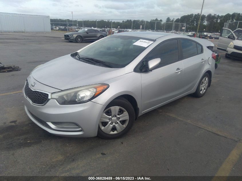 2015 KIA FORTE LX - KNAFK4A6XF5432635