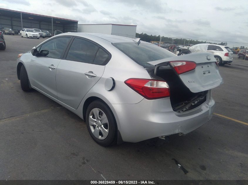 2015 KIA FORTE LX - KNAFK4A6XF5432635