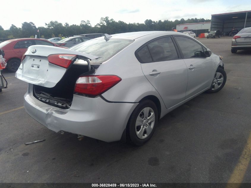 2015 KIA FORTE LX - KNAFK4A6XF5432635