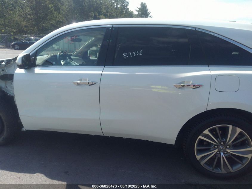 2017 ACURA MDX W/TECHNOLOGY PKG - 5FRYD4H52HB019157