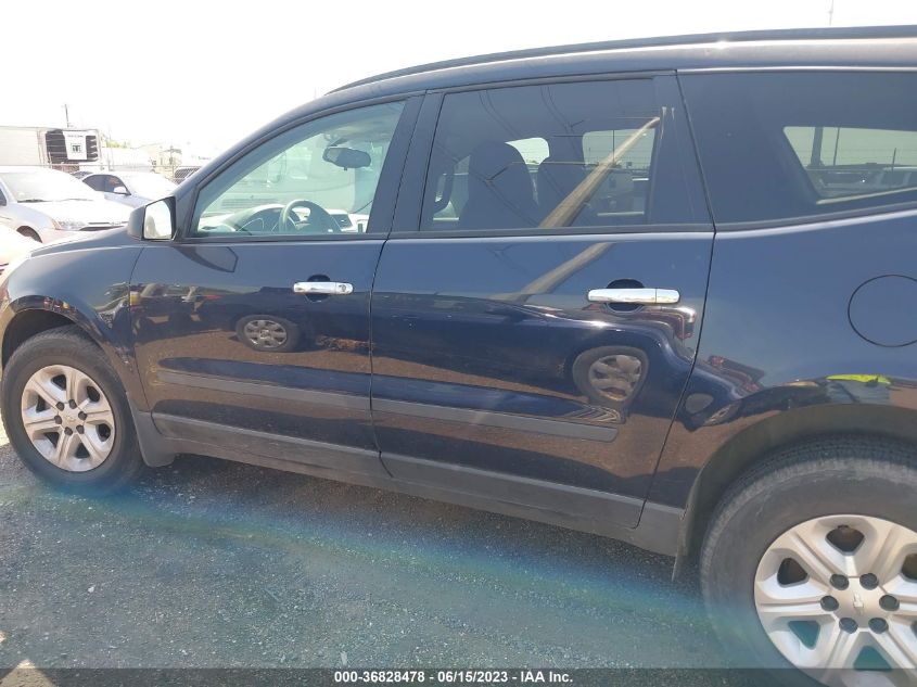 2016 CHEVROLET TRAVERSE LS - 1GNKRFED9GJ261152