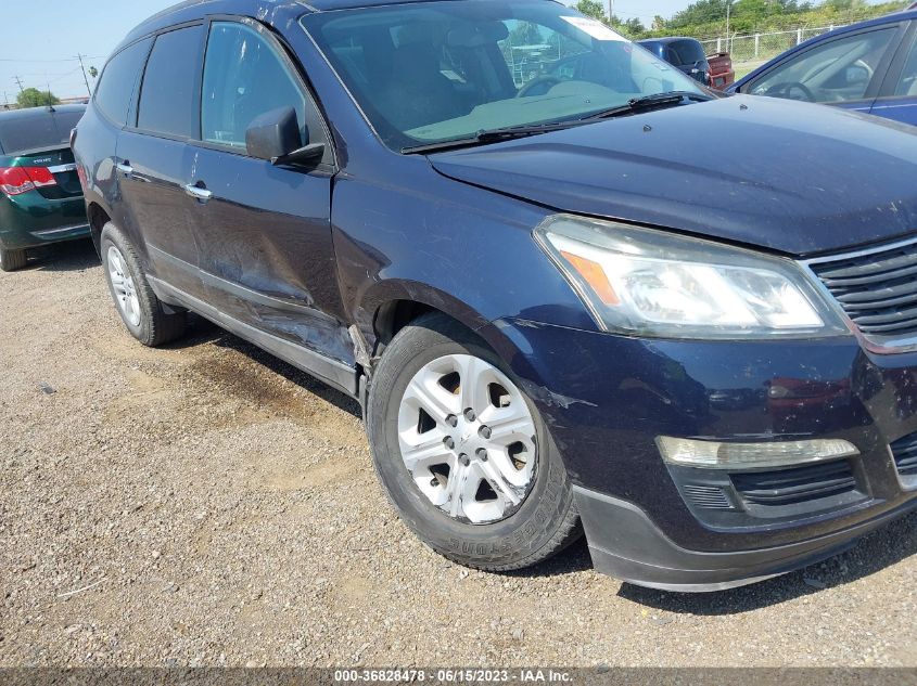 2016 CHEVROLET TRAVERSE LS - 1GNKRFED9GJ261152