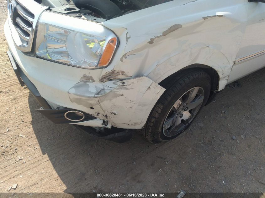 2015 HONDA PILOT TOURING - 5FNYF3H94FB020297