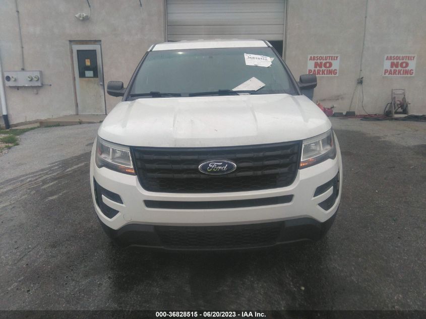 2017 FORD POLICE INTERCEPTOR 1FM5K8AR6HGB15938