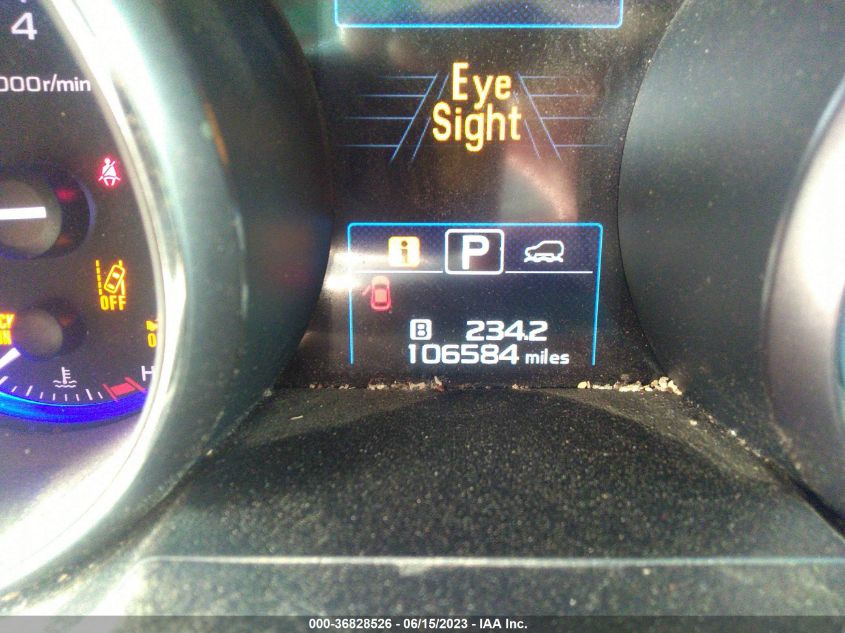 2016 SUBARU OUTBACK 2.5I PREMIUM - 4S4BSAFC7G3201019