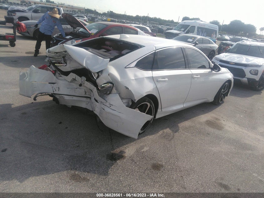 VIN 1HGCV1F31KA110799 2019 HONDA ACCORD SEDAN SPORT 1.5T