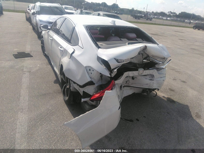 VIN 1HGCV1F31KA110799 2019 HONDA ACCORD SEDAN SPORT 1.5T