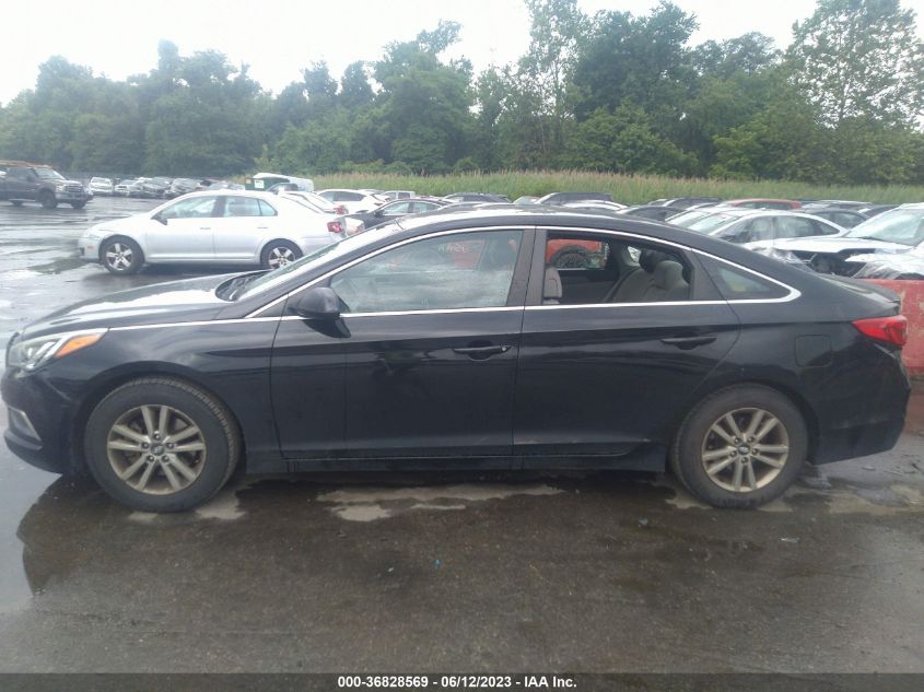 2016 HYUNDAI SONATA 2.4L SE - 5NPE24AF0GH262348