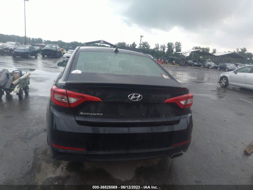 2016 HYUNDAI SONATA 2.4L SE - 5NPE24AF0GH262348