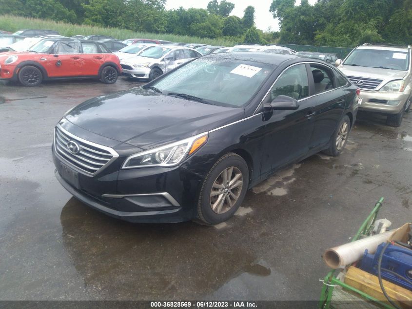 2016 HYUNDAI SONATA 2.4L SE - 5NPE24AF0GH262348