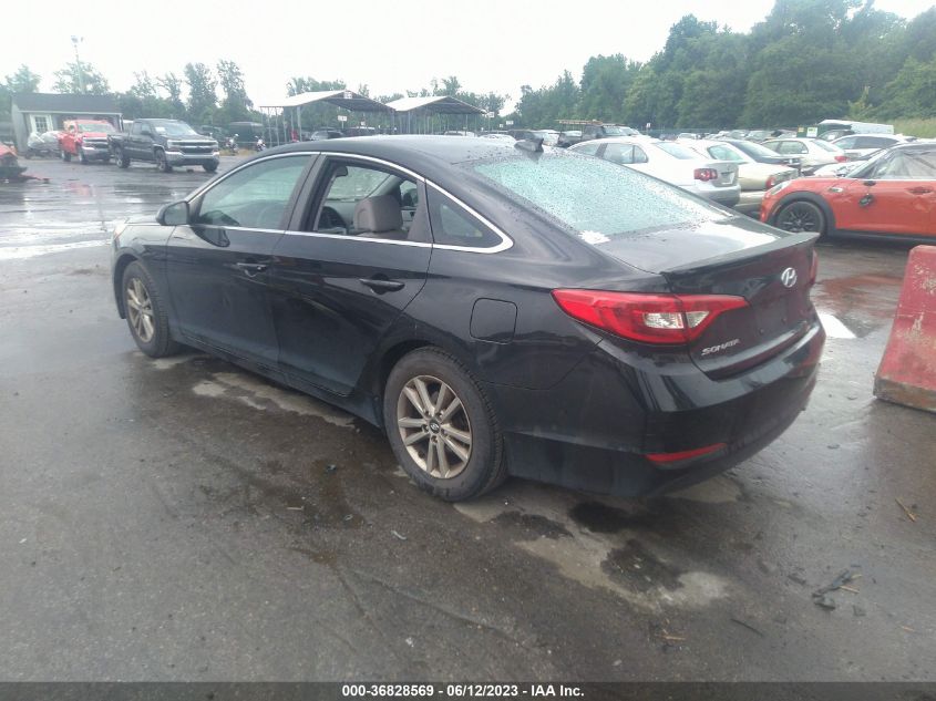 2016 HYUNDAI SONATA 2.4L SE - 5NPE24AF0GH262348