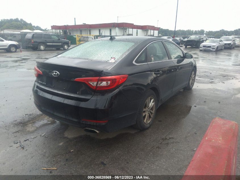 2016 HYUNDAI SONATA 2.4L SE - 5NPE24AF0GH262348