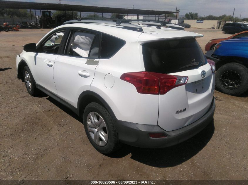 2015 TOYOTA RAV4 LE - 2T3ZFREV8FW131129