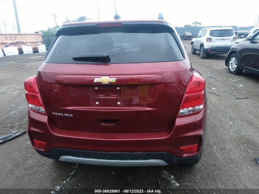 2021 CHEVROLET TRAX LT - KL7CJPSB1MB339293