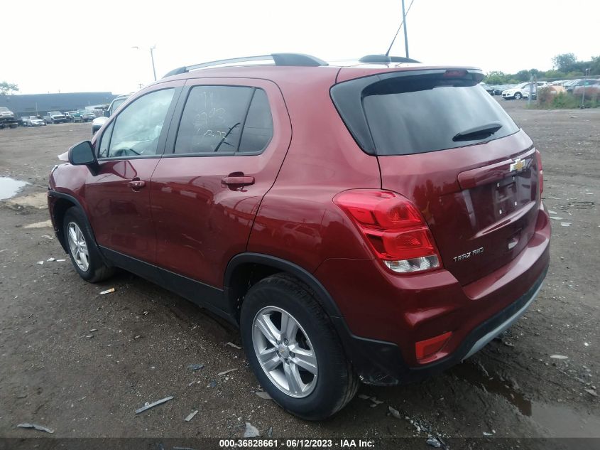 2021 CHEVROLET TRAX LT - KL7CJPSB1MB339293