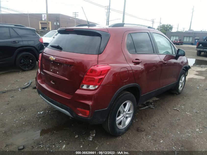 2021 CHEVROLET TRAX LT - KL7CJPSB1MB339293