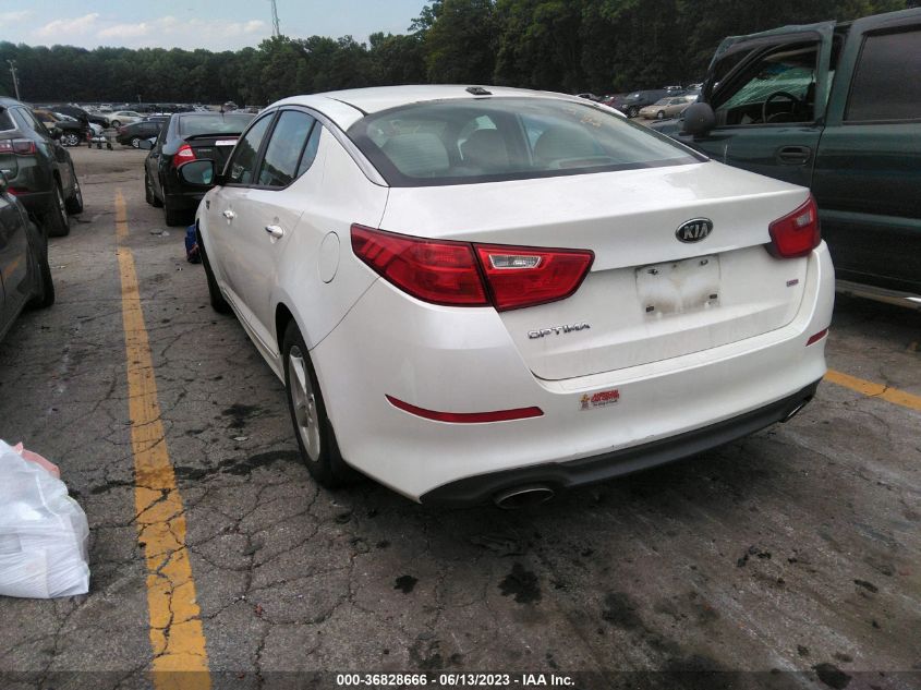 2015 KIA OPTIMA LX - KNAGM4A77F5648644