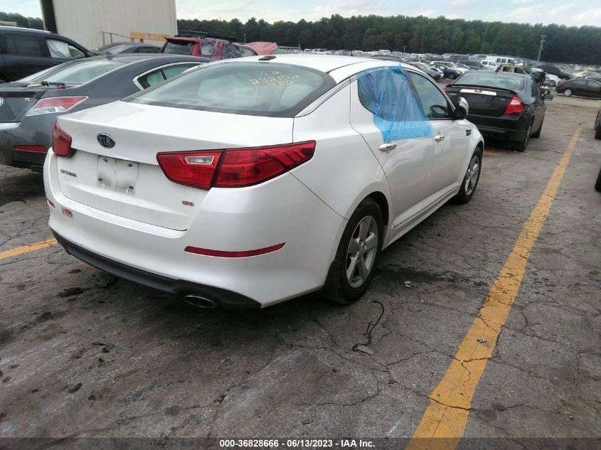 2015 KIA OPTIMA LX - KNAGM4A77F5648644