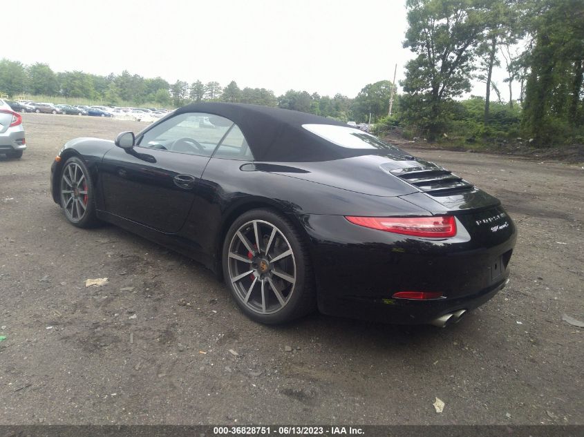 2013 PORSCHE 911 CARRERA - WP0CB2A95DS157047