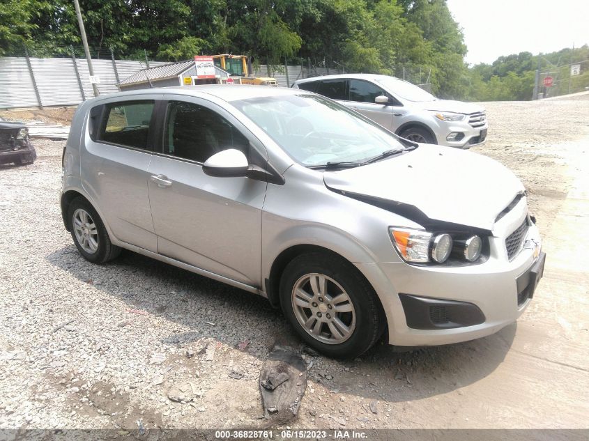 2013 CHEVROLET SONIC LT - 1G1JC6SGXD4252161