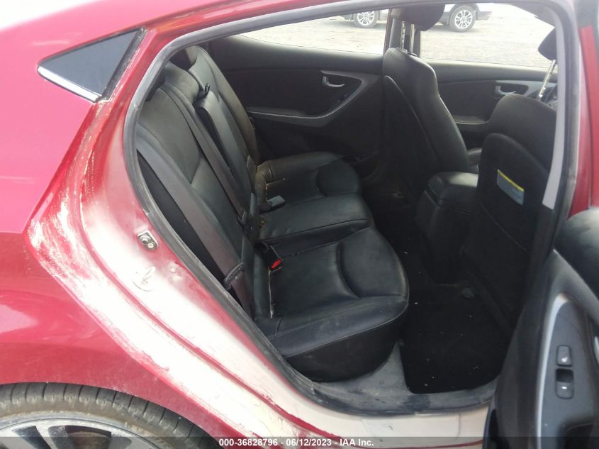 2014 HYUNDAI ELANTRA LIMITED - KMHDH4AE7EU163588
