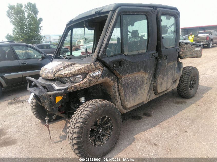 2022 CAN-AM DEFENDER MAX LIMITED CAB HD10 - 3JBUUAX45NK002169