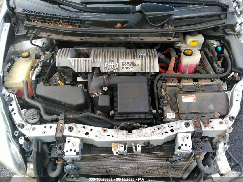 2013 TOYOTA PRIUS ONE/TWO/THREE/FOUR/FIVE - JTDKN3DU7D5587900