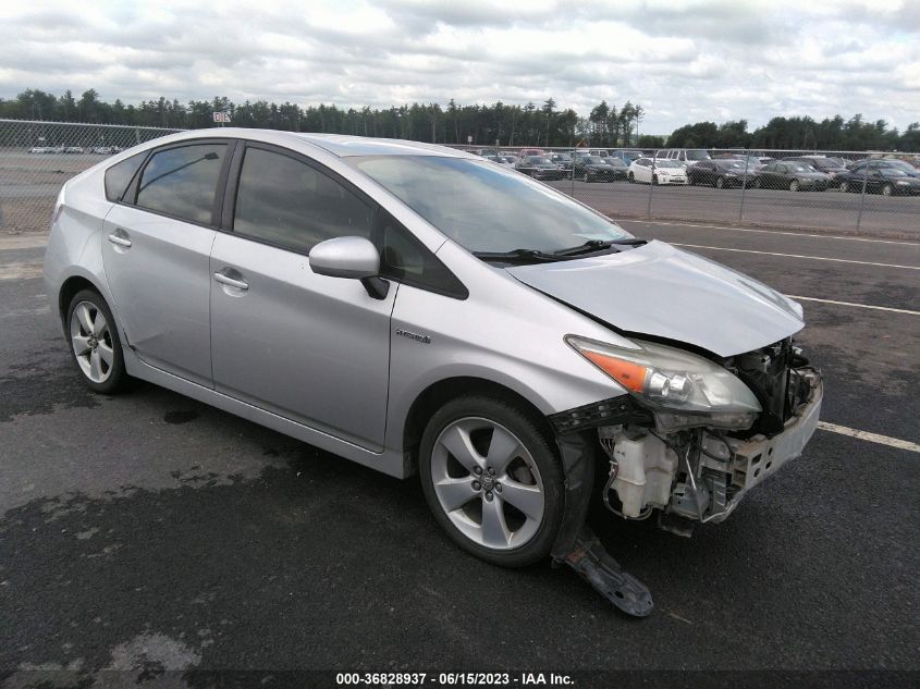 2013 TOYOTA PRIUS ONE/TWO/THREE/FOUR/FIVE - JTDKN3DU7D5587900