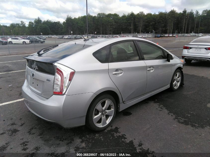 2013 TOYOTA PRIUS ONE/TWO/THREE/FOUR/FIVE - JTDKN3DU7D5587900
