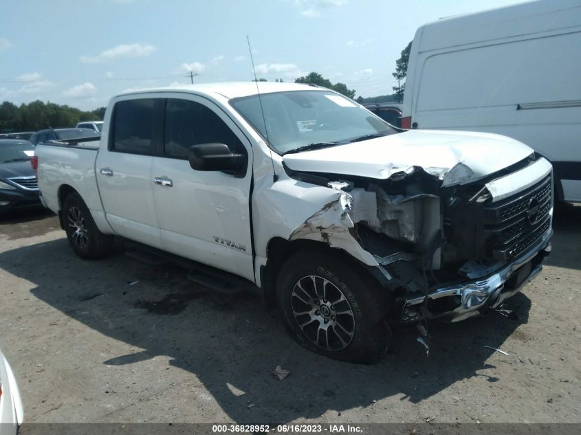 2021 NISSAN TITAN SV - 1N6AA1EFXMN503612
